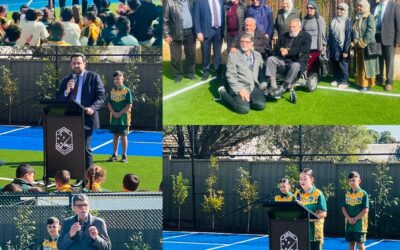 New Playground Opening Ceremony